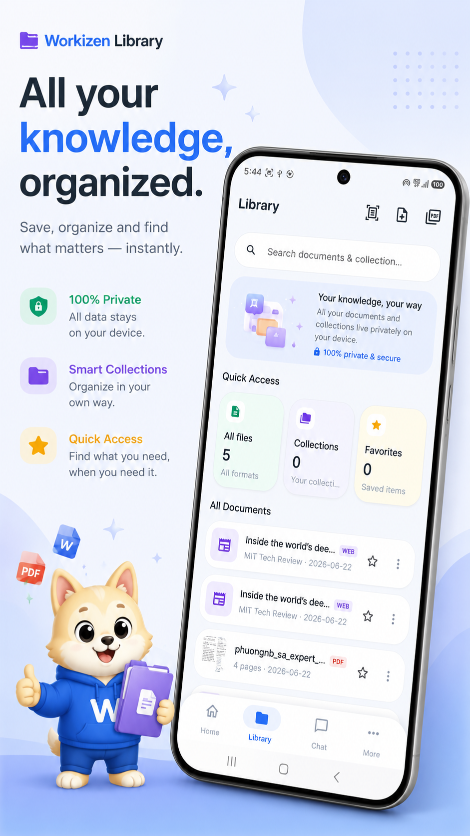 Workizen screenshot