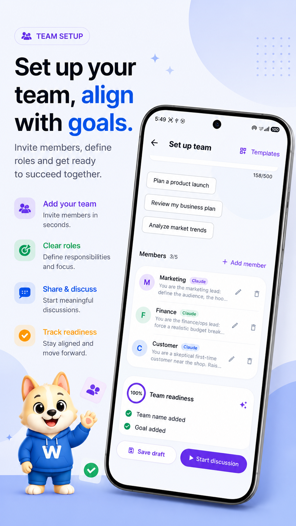 Workizen screenshot