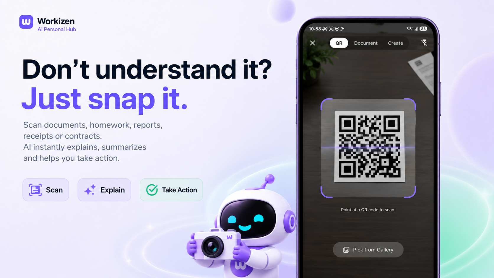 A personal knowledge base that stays organized.
